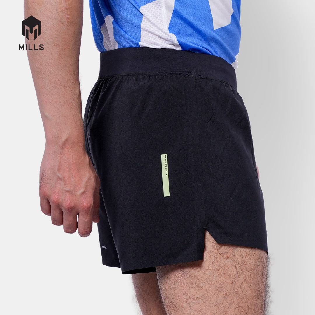 MILLS CELANA RUNNING AX PRO RUNNING SHORT MEN BLACK 03100014
