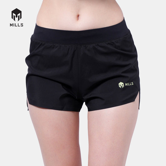 MILLS CELANA RUNNING WHIZ PRO RUNNING SHORT WOMEN BLACK 03100300