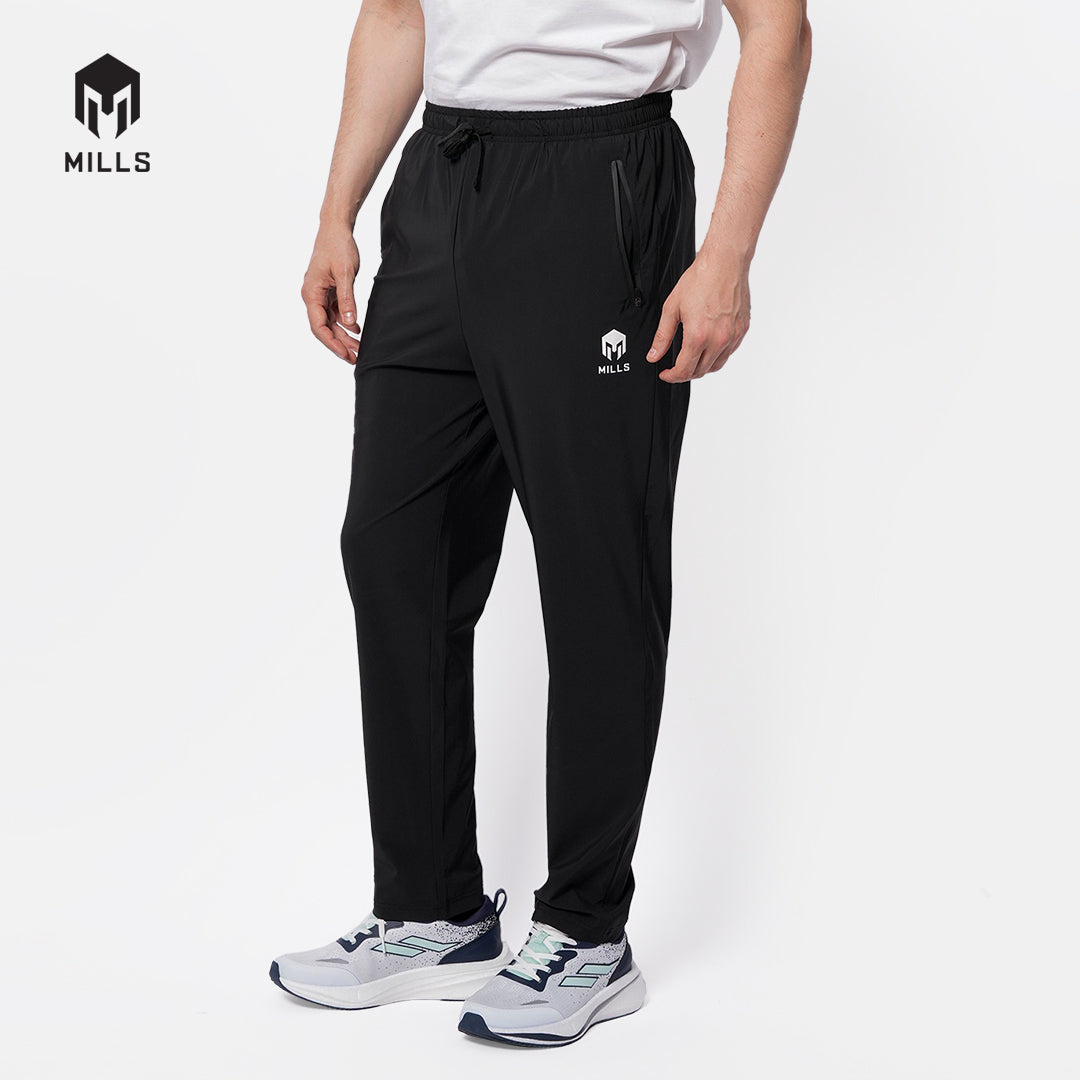 MILLS CELANA TRAINING LONG PANT KURO PANT BLACK 03000248