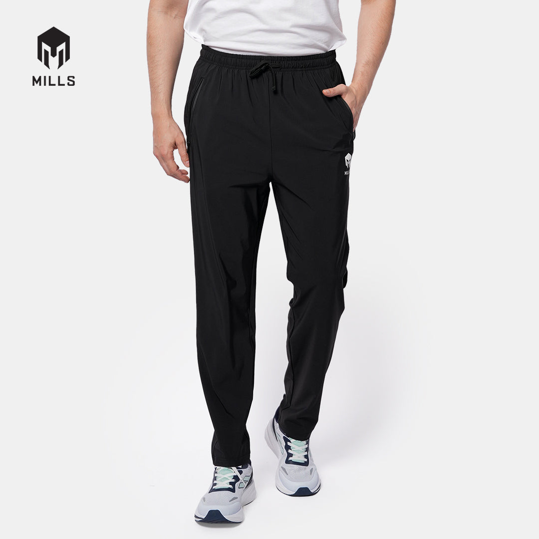 MILLS CELANA TRAINING LONG PANT KURO PANT BLACK 03000248