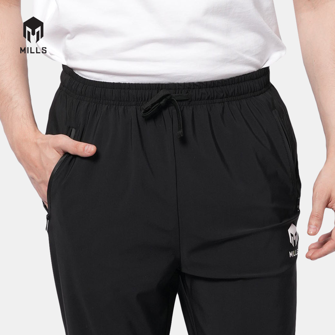 MILLS CELANA TRAINING LONG PANT KURO PANT BLACK 03000248