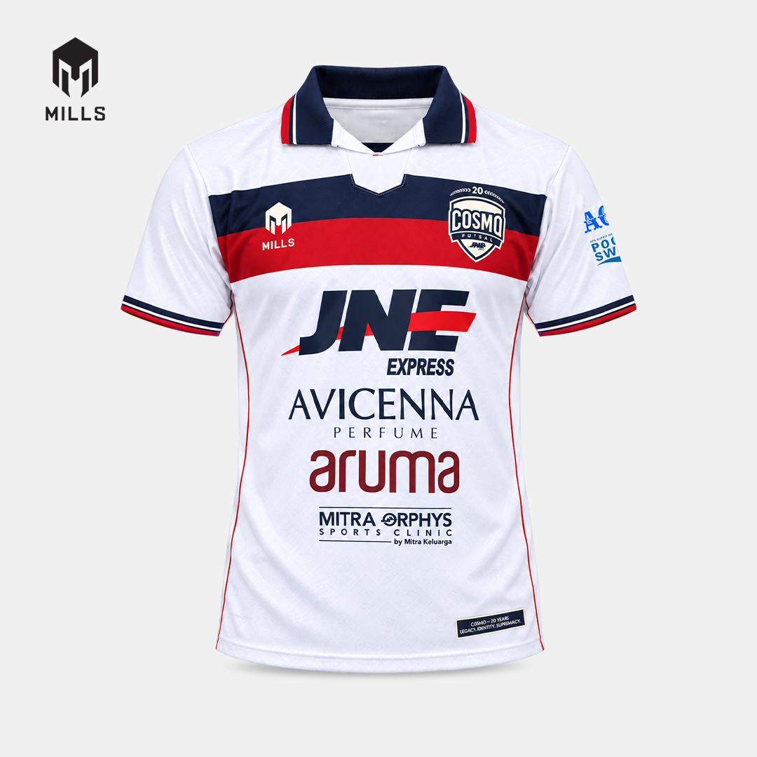 MILLS COSMO JNE AWAY FUTSAL JERSEY WHITE 00101056 20CSM
