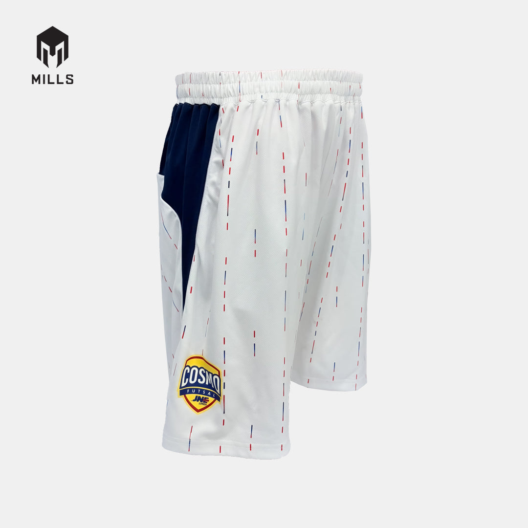 MILLS COSMO JNE AWAY FUTSAL SHORT WHITE 3274