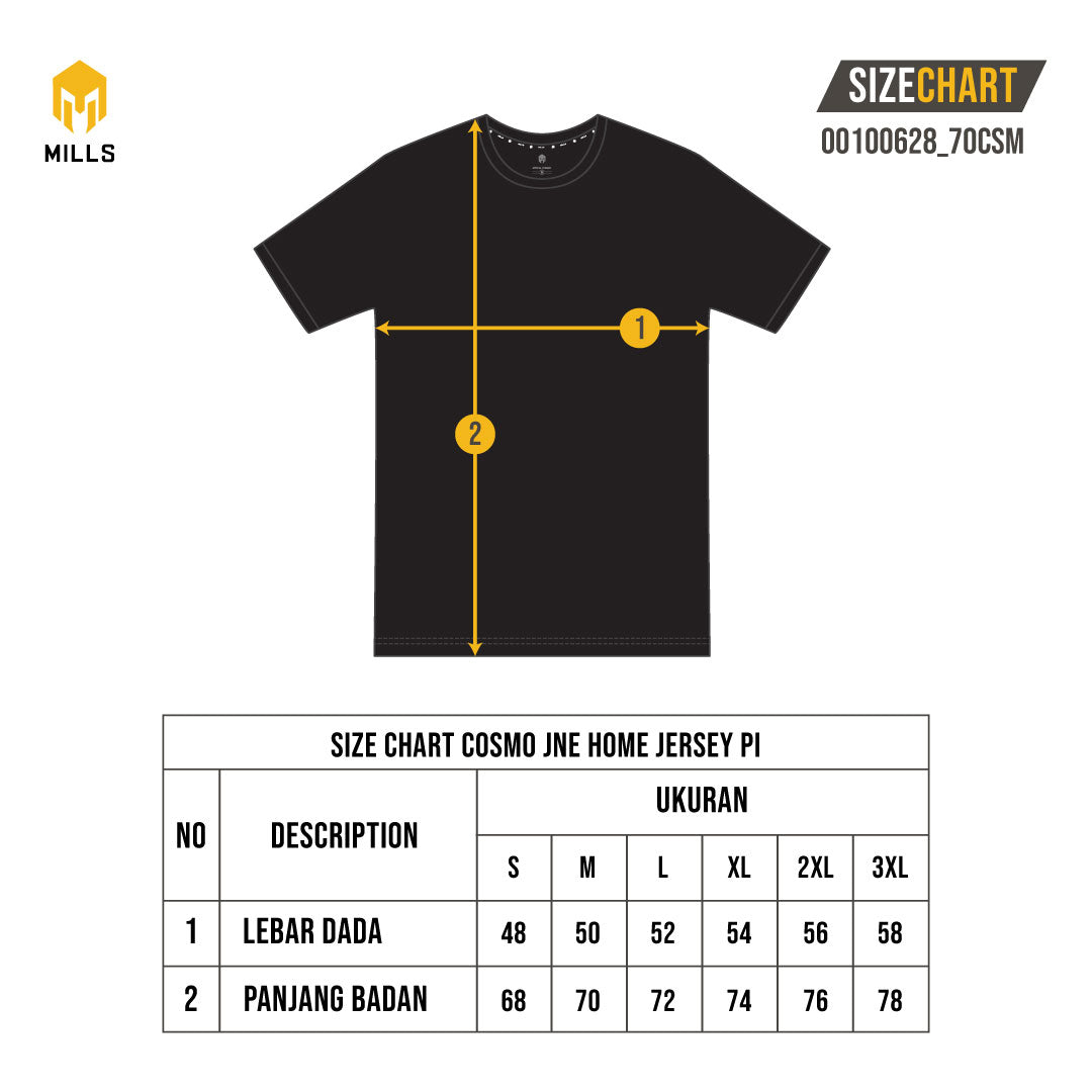 MILLS COSMO JNE HOME JERSEY PI YELLOW 00100628