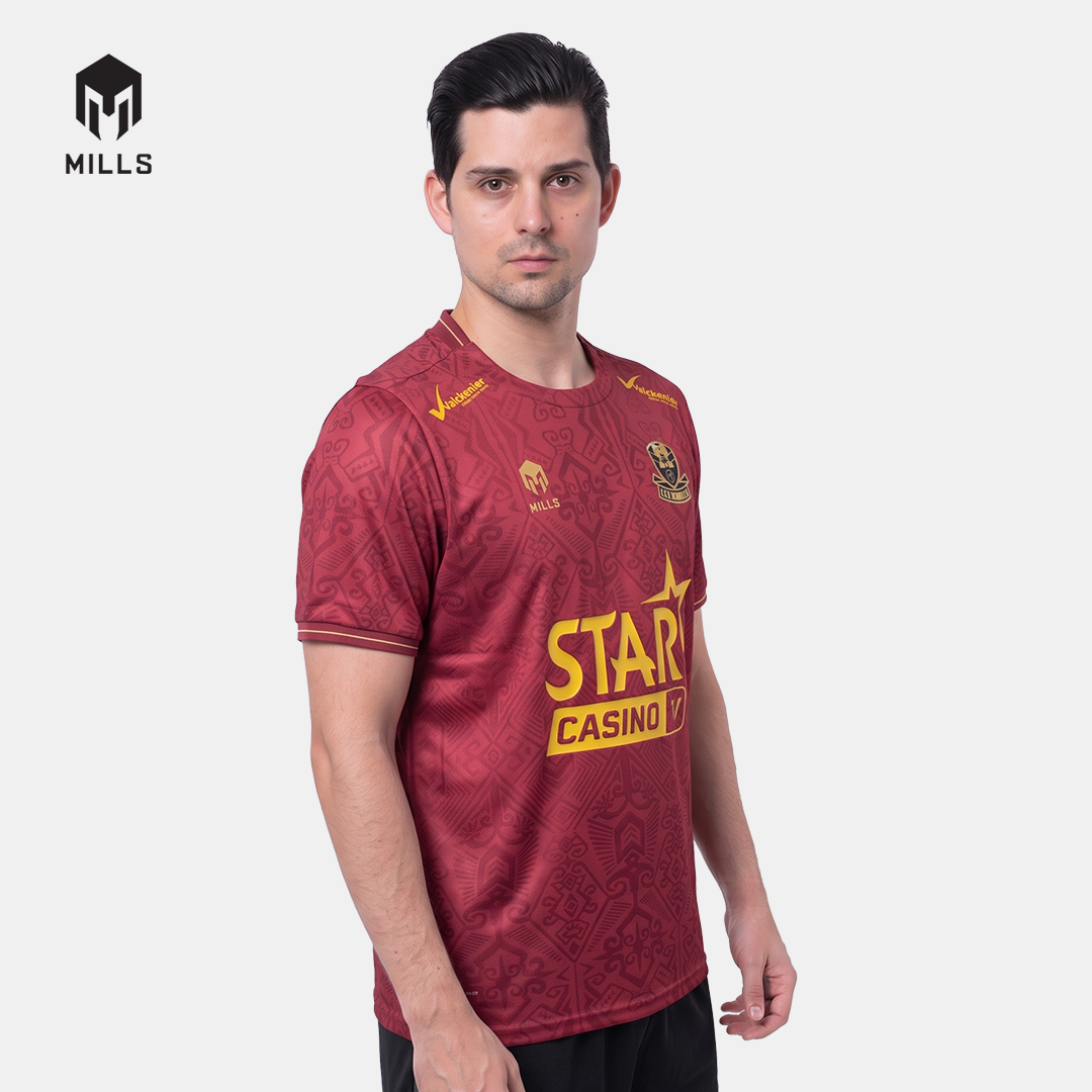 MILLS DENDER FC AWAY JERSEY RED 00100756