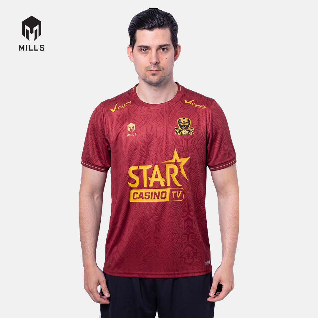 MILLS DENDER FC AWAY JERSEY RED 00100756