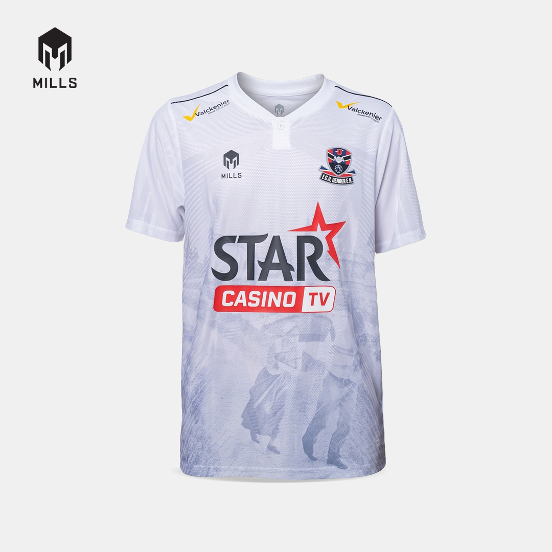 MILLS DENDER FC THIRD JERSEY WHITE 00100757