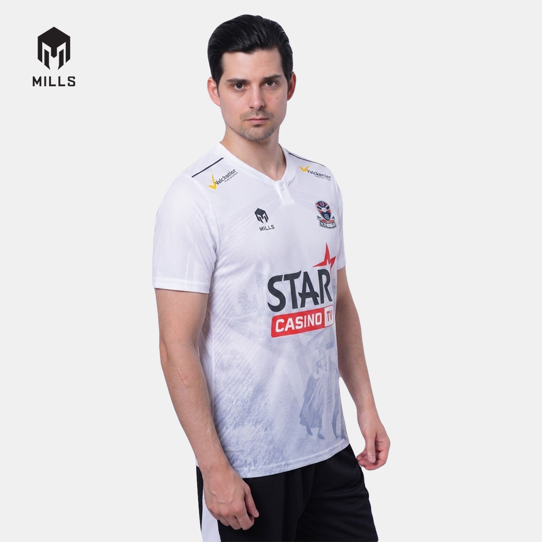 MILLS DENDER FC THIRD JERSEY WHITE 00100757