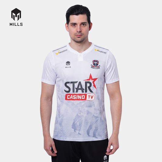 MILLS DENDER FC THIRD JERSEY WHITE 00100757