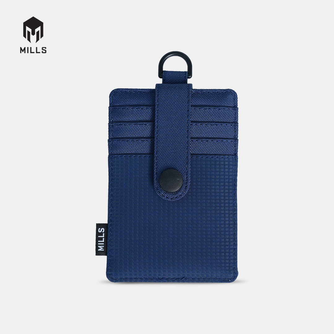 MILLS DOMPET ID CARD NERO LANYARD WALLET 07903304