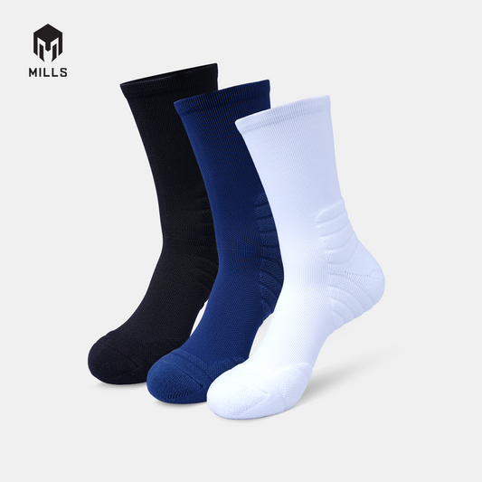 MILLS Kaos Kaki Olahraga Sport Knight Quarter Socks 05202027