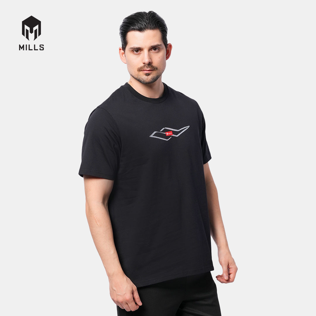 MILLS Kaos Oblong Katun Cotton T-Shirt Fatz 00300044