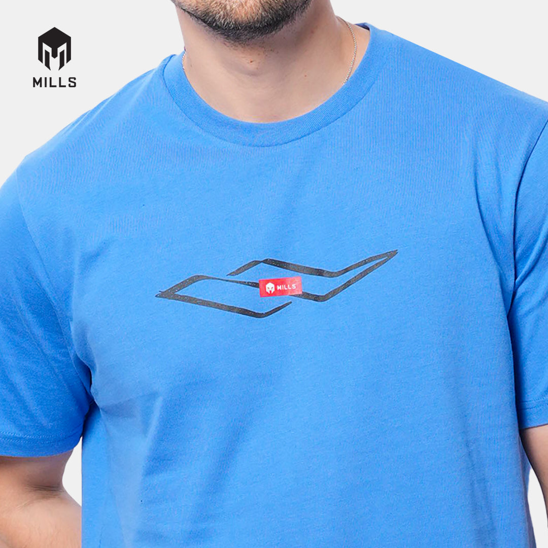 MILLS Kaos Oblong Katun Cotton T-Shirt Fatz 00300044
