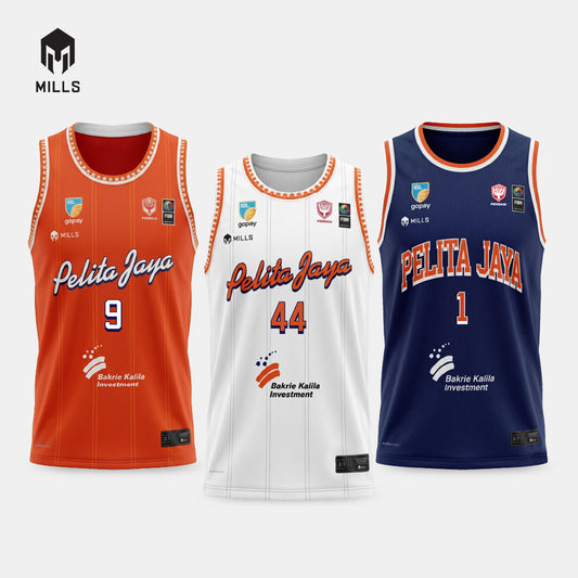 MILLS NAMESET JERSEY PELITA JAYA BASKETBALL 2026( HANYA NAMA DAN NOMOR SAJA )