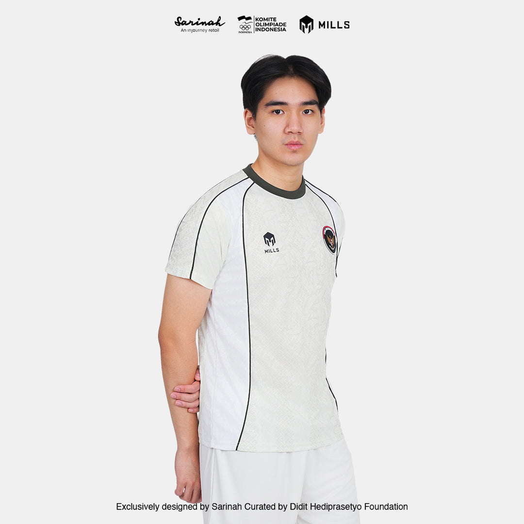 MILLS SEA GAMES AWAY FOOTBALL JERSEY PI BEIGE 00100807 66SGM