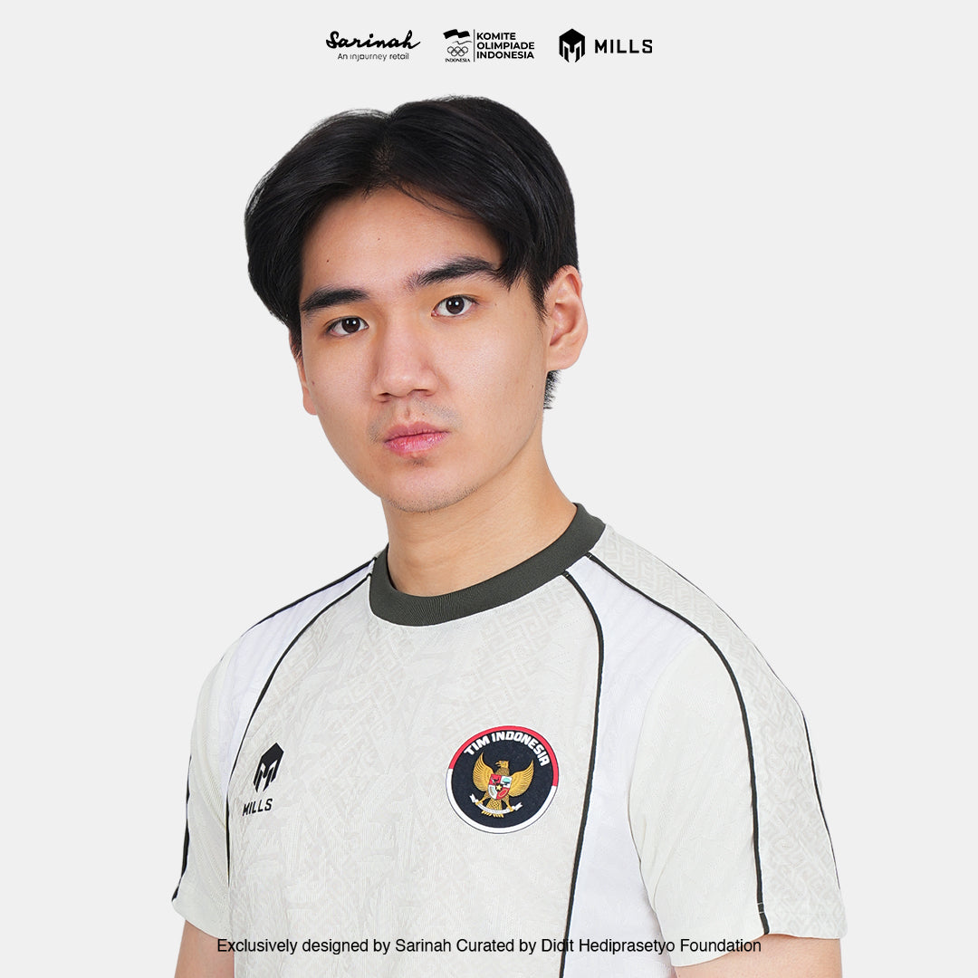 MILLS SEA GAMES AWAY FOOTBALL JERSEY PI BEIGE 00100807 66SGM