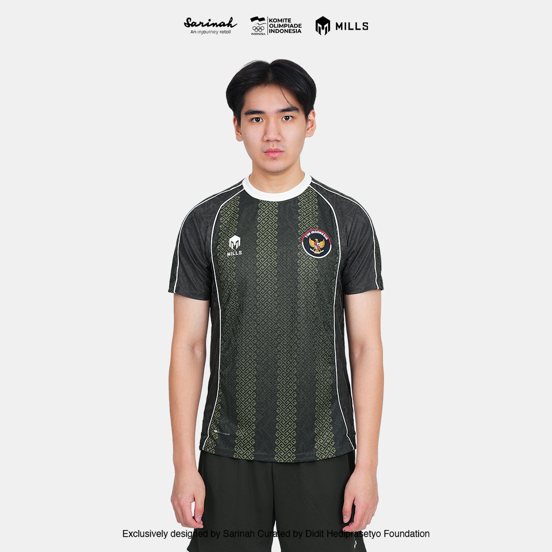 MILLS SEA GAMES THIRD FOOTBALL JERSEY PI GREEN 00100808 50SGM