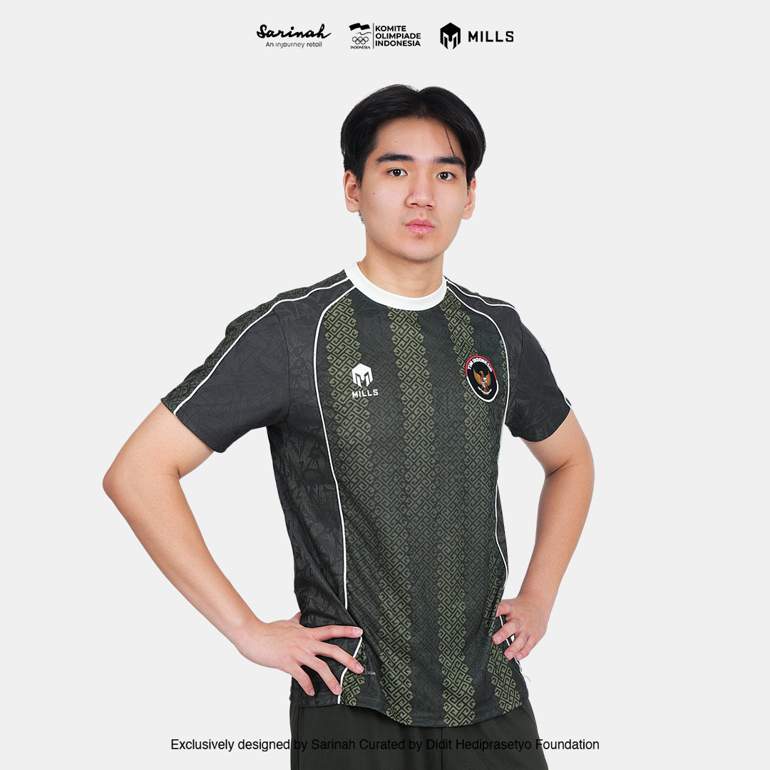MILLS SEA GAMES THIRD FOOTBALL JERSEY PI GREEN 00100808 50SGM