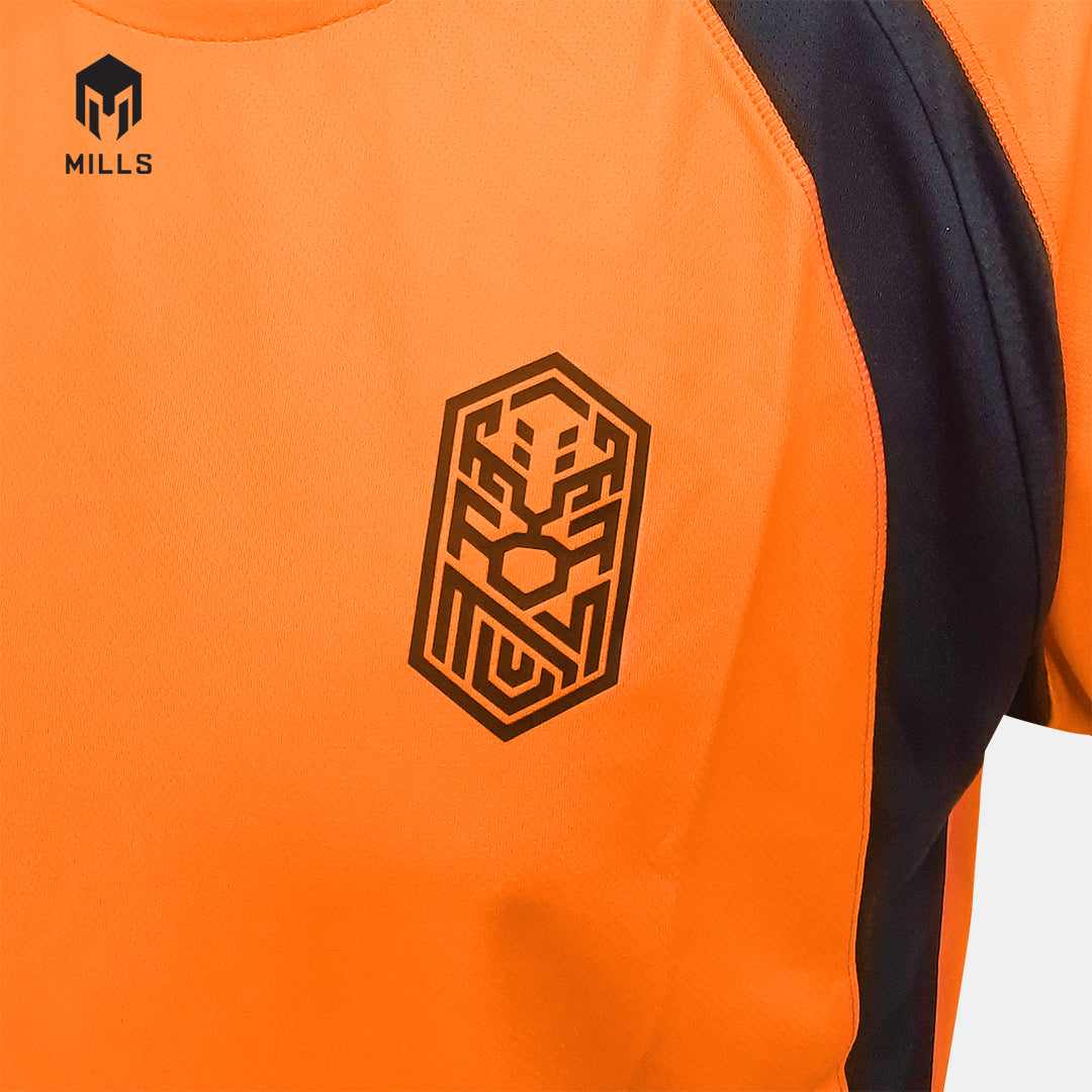 MILLS NUSANTARA UNITED FC HOME GK JERSEY PLAYER ISSUE ORANGE 1281NU