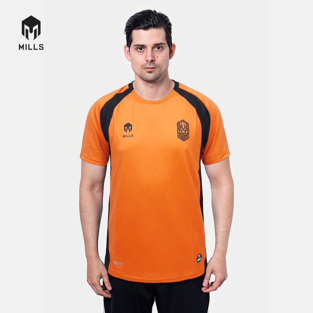 MILLS NUSANTARA UNITED FC HOME GK JERSEY PLAYER ISSUE ORANGE 1281NU