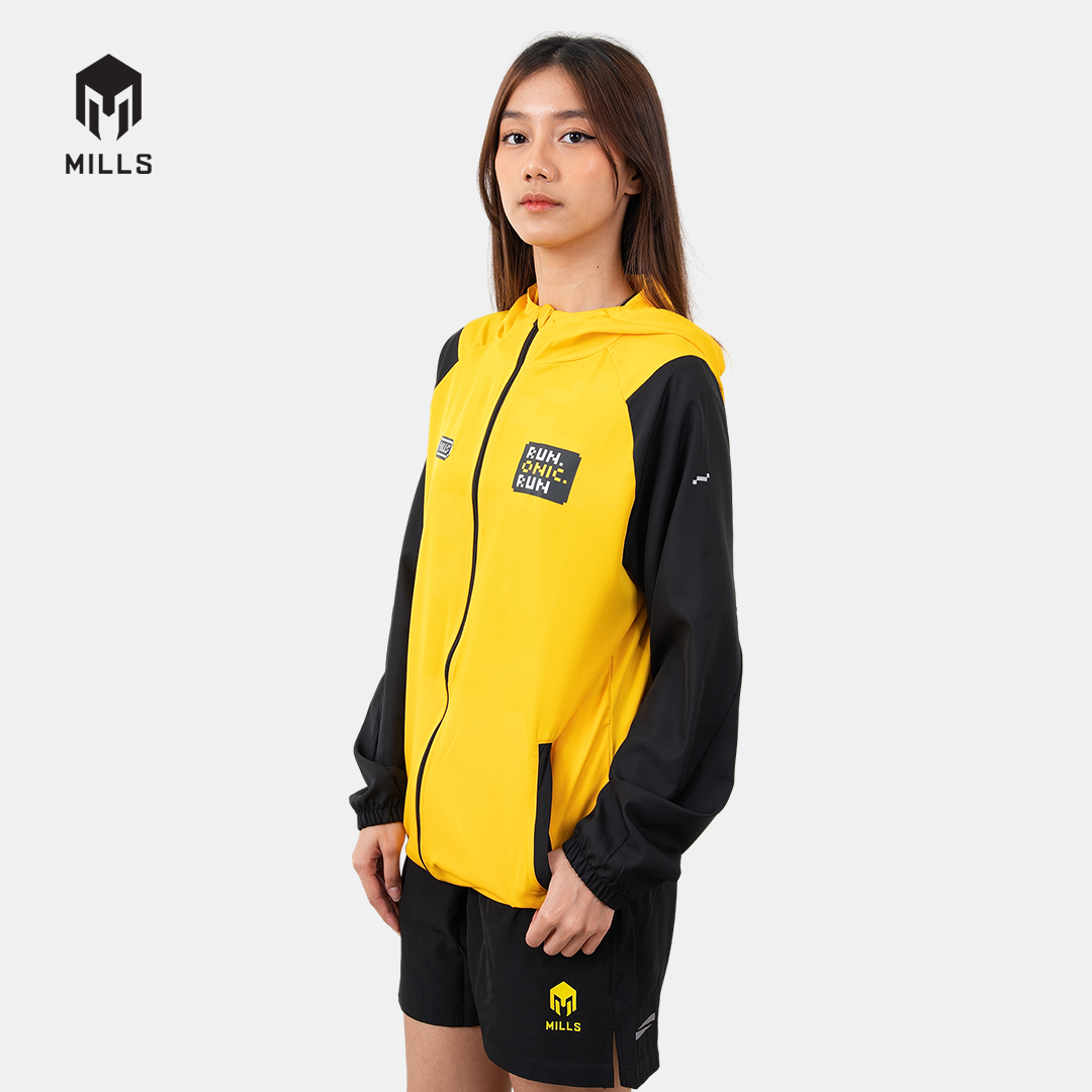MILLS ONIC NOSTALNIC WINDBREAKER YELLOW/BLACK 01900037 71ONC