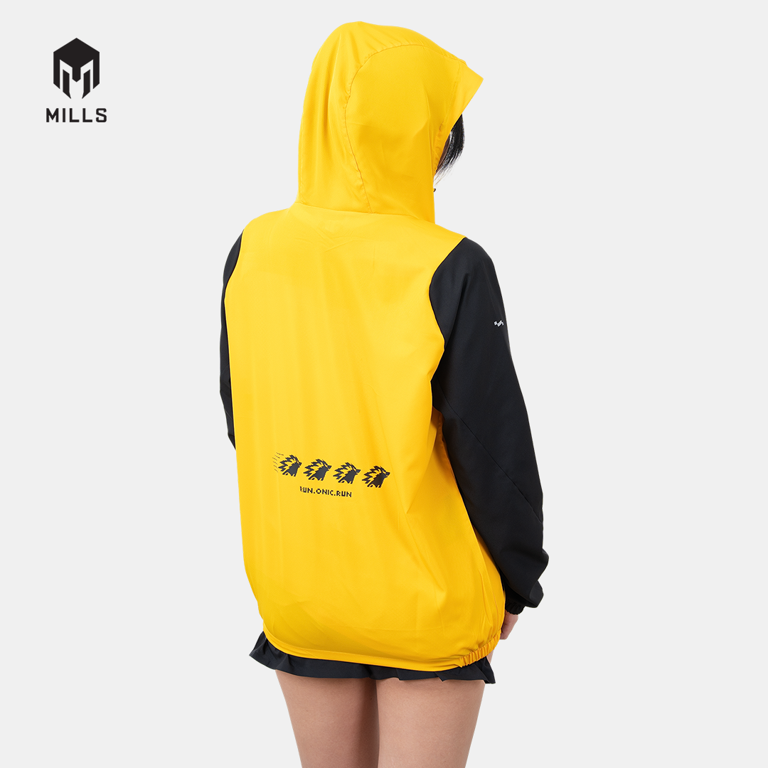 MILLS ONIC NOSTALNIC WINDBREAKER YELLOW/BLACK 01900037 71ONC