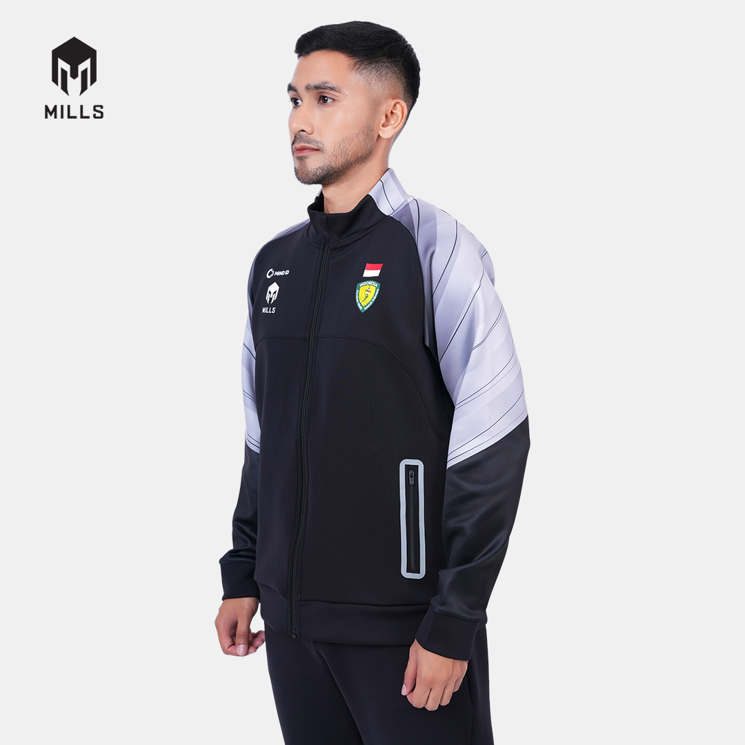 MILLS PASI TRACK JACKET BLACK 01700287
