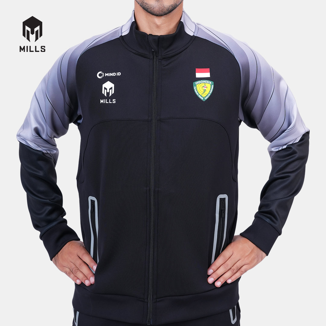 MILLS PASI TRACK JACKET BLACK 01700287
