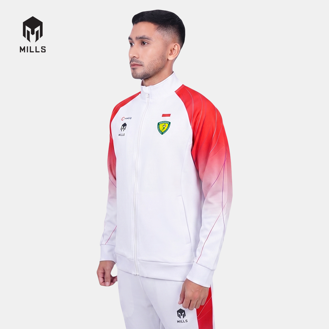 MILLS PASI TRACK JACKET WHITE 8192