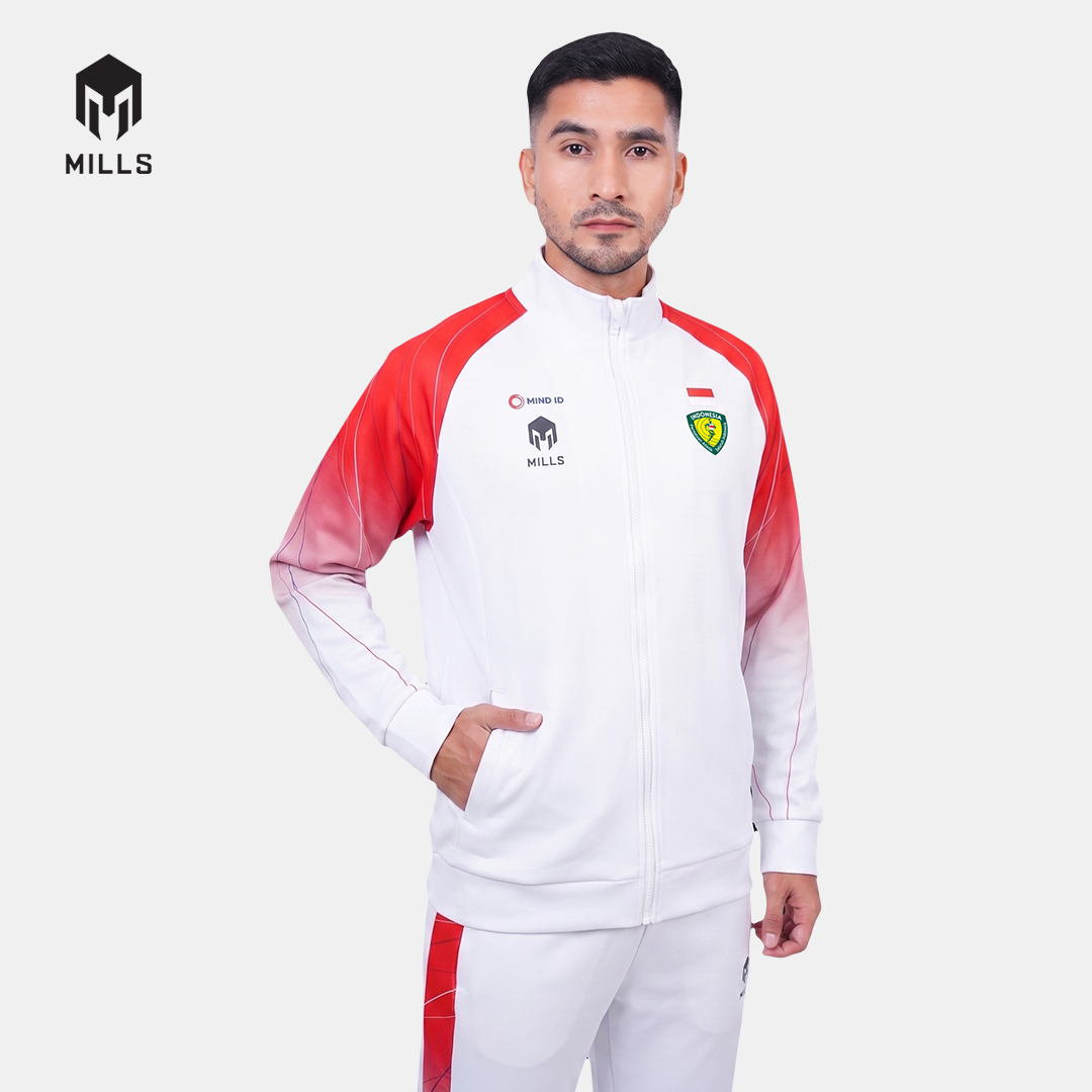MILLS PASI TRACK JACKET WHITE 8192