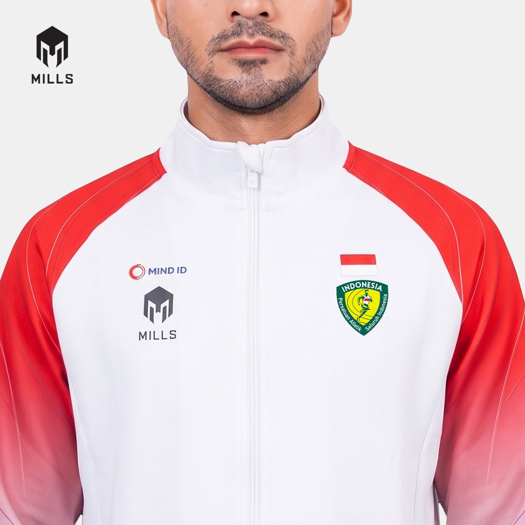 MILLS PASI TRACK JACKET WHITE 8192