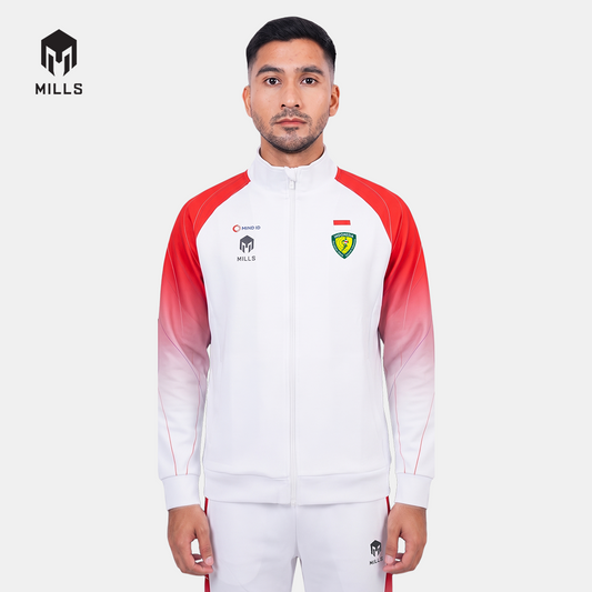 MILLS PASI TRACK JACKET WHITE 8192