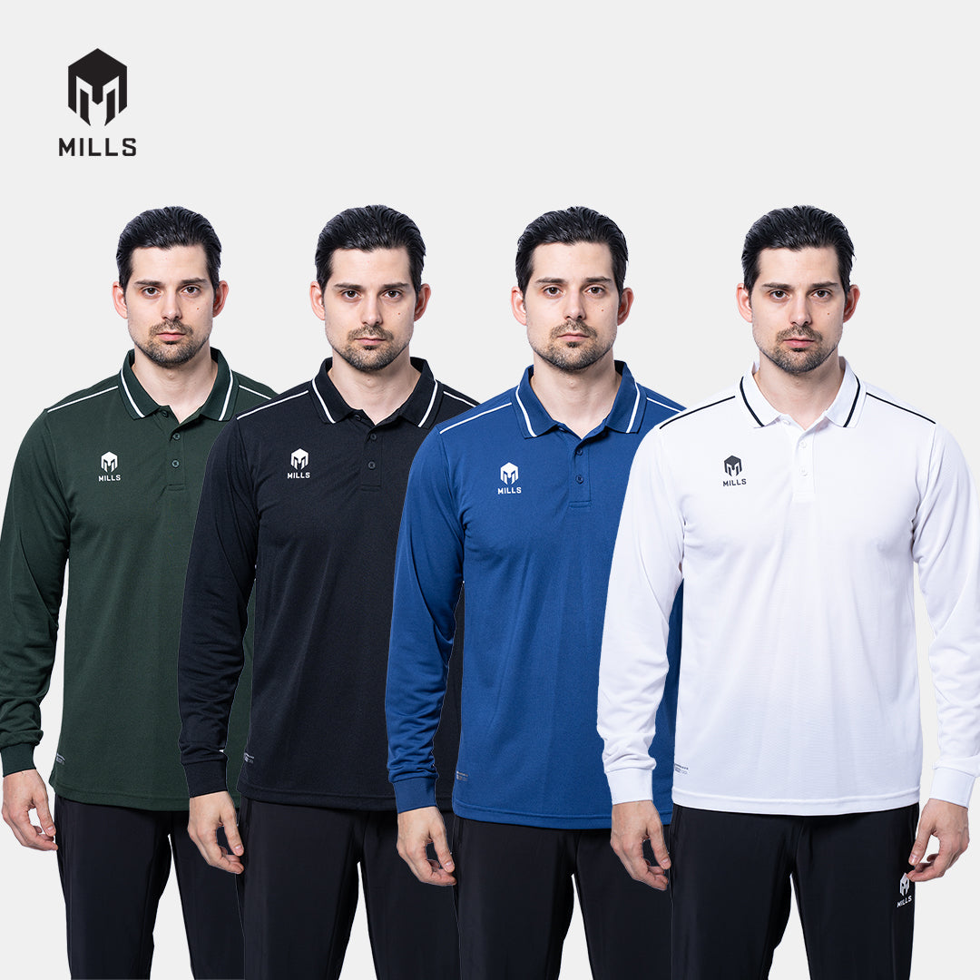 MILLS POLO SHIRT ENVER 3.0 POLO SHIRT LONG SLEEVE 00800228