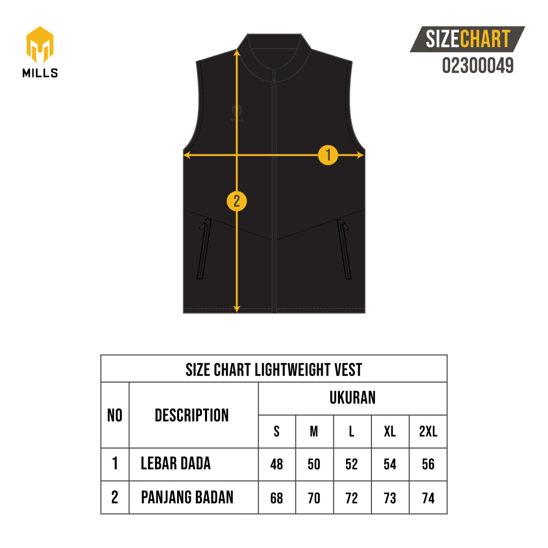 MILLS ROMPI LIGHTWEIGHT VEST 02300049