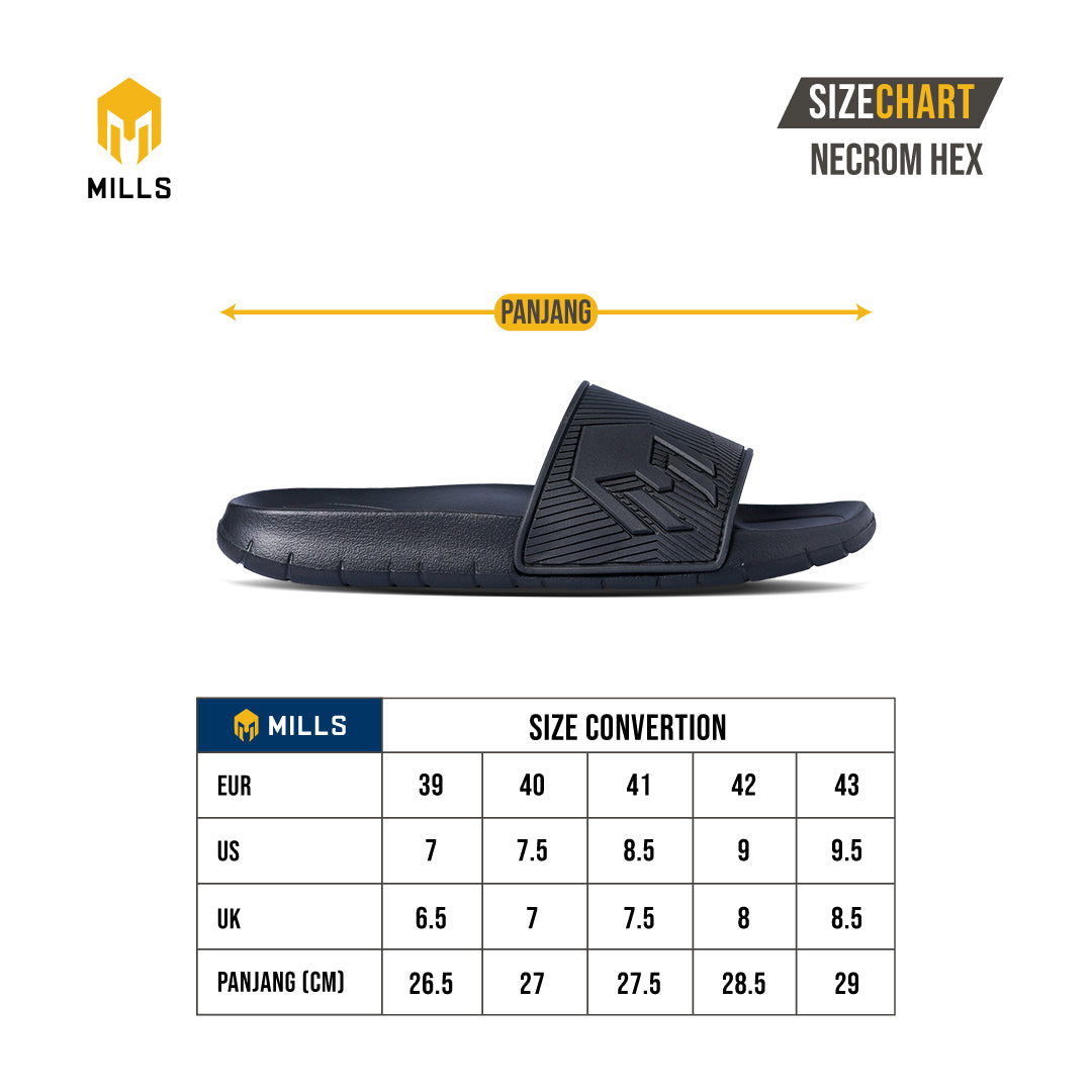 MILLS SANDAL NECROM HEX WHITE/BLACK 9901401