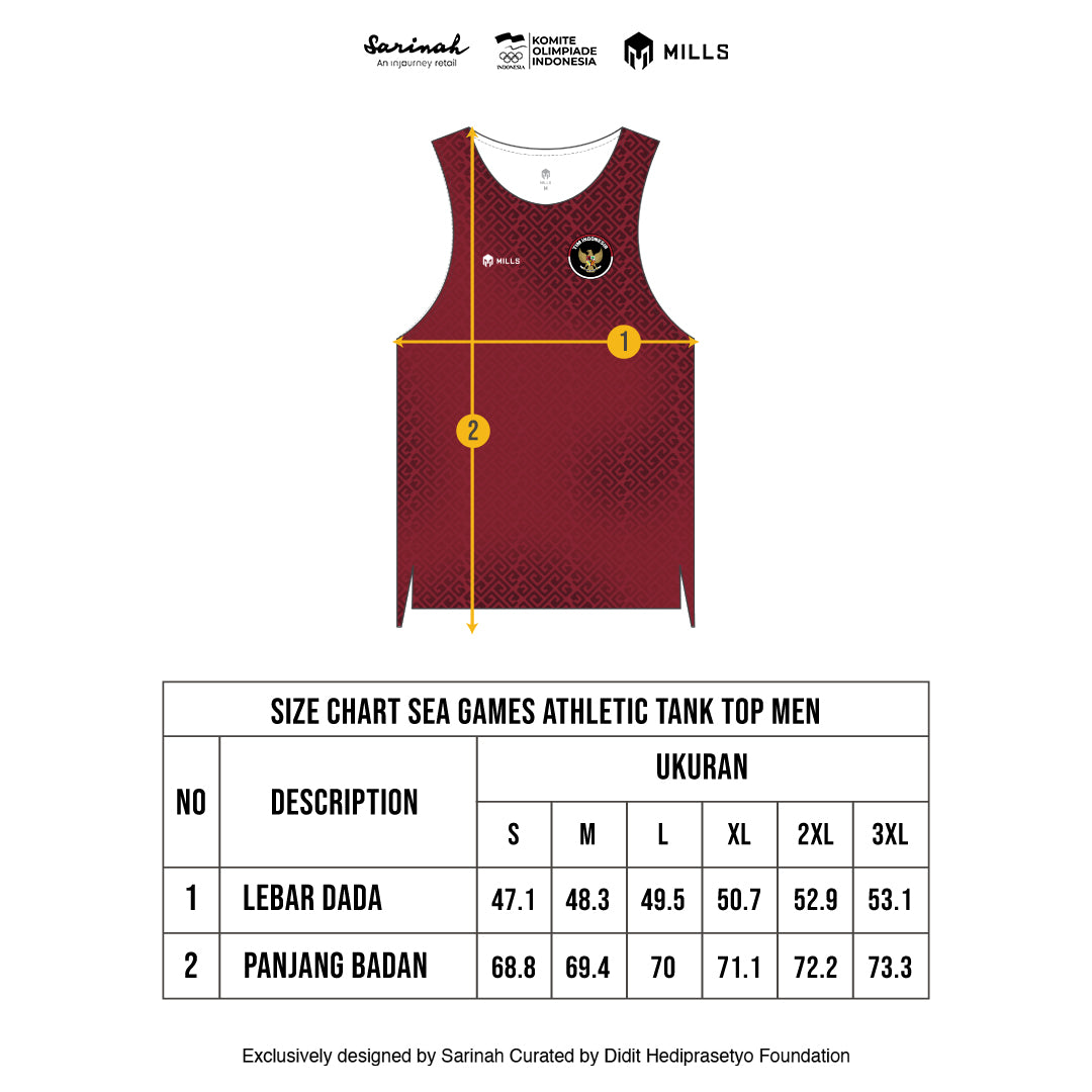 MILLS SEA GAMES ATHLETIC TANK TOP MEN GREEN 01100085 50SGM