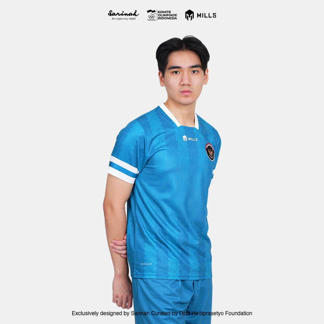 MILLS SEA GAMES HOME GK FOOTBALL JERSEY PI TEAL 00100809 50SGM