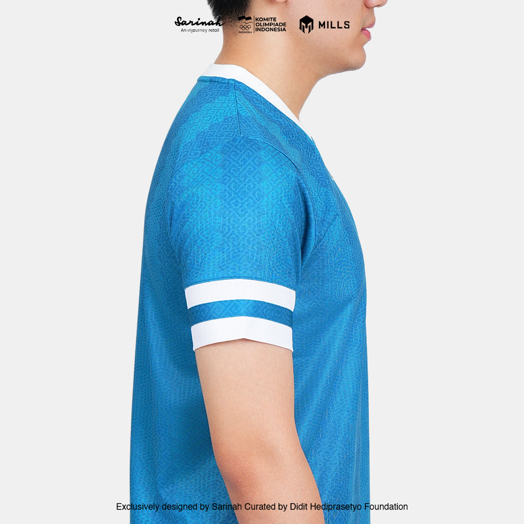 MILLS SEA GAMES HOME GK FOOTBALL JERSEY PI TEAL 00100809 50SGM