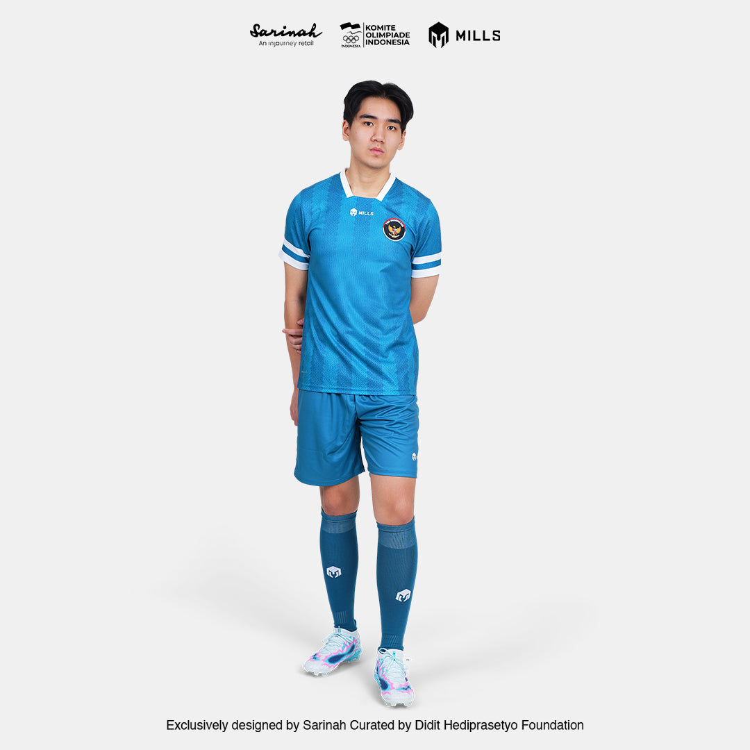MILLS SEA GAMES HOME GK FOOTBALL JERSEY PI TEAL 00100809 50SGM