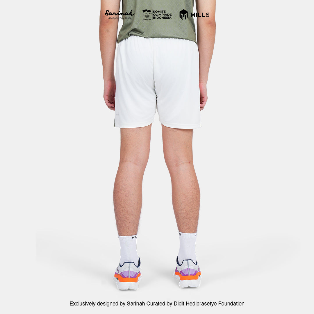 MILLS SEA GAMES INDOOR SHORT BEIGE/GREEN 03100341 69SGM
