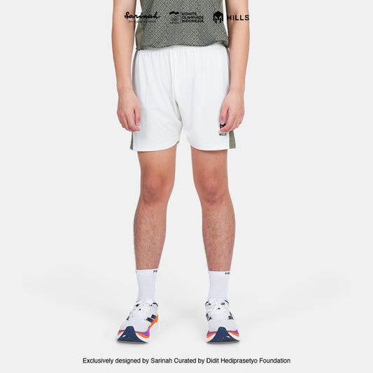 MILLS SEA GAMES INDOOR SHORT BEIGE/GREEN 03100341 69SGM