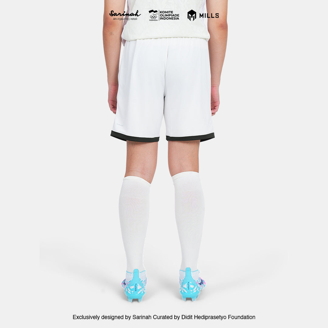 MILLS SEA GAMES THIRD FOOTBALL SHORT PI BEIGE/GREEN 03100377 69SGM