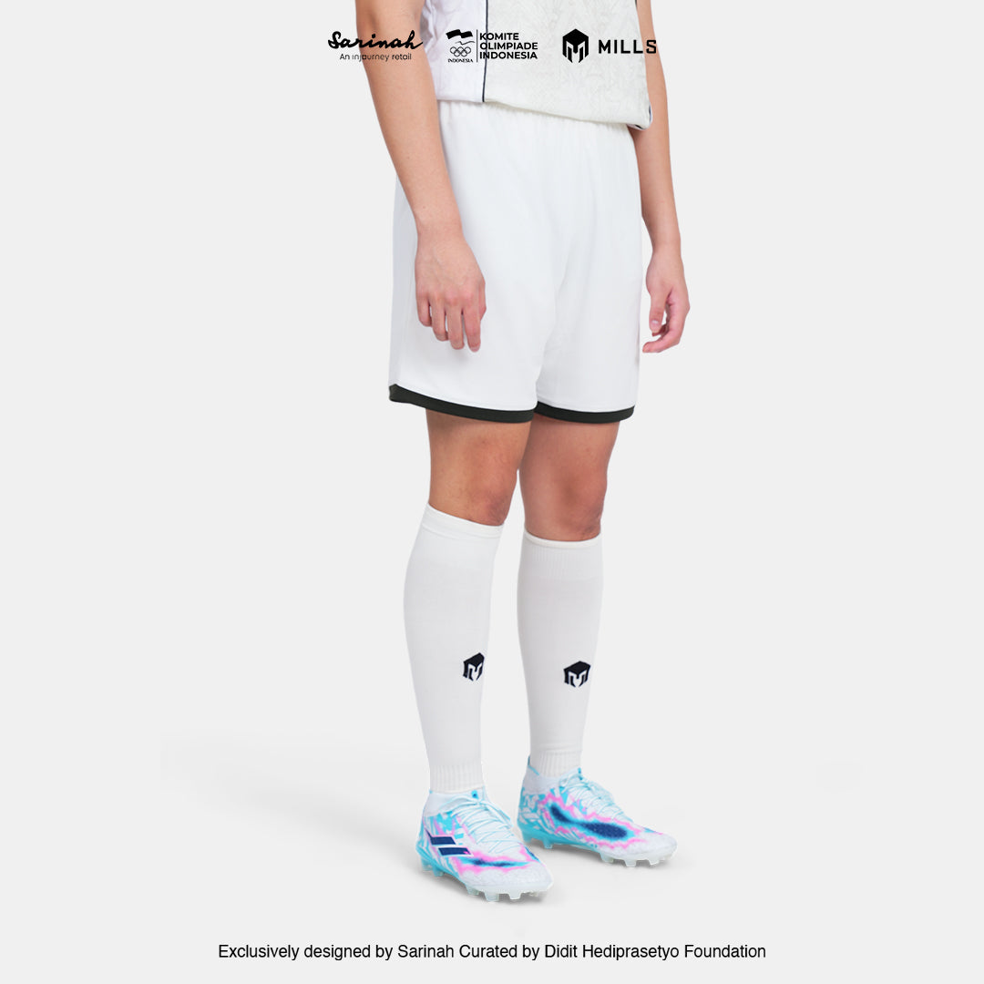 MILLS SEA GAMES THIRD FOOTBALL SHORT PI BEIGE/GREEN 03100377 69SGM