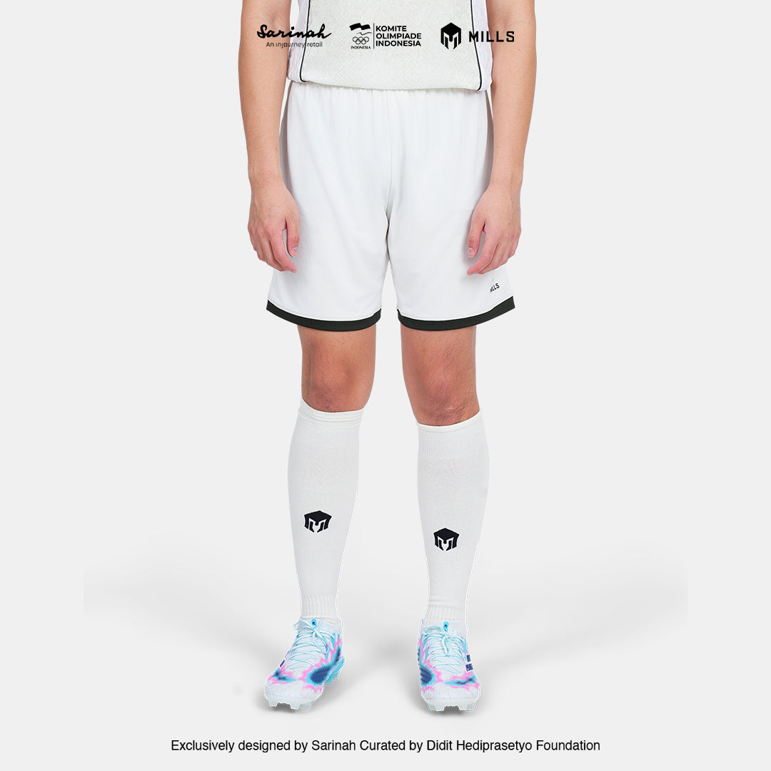 MILLS SEA GAMES THIRD FOOTBALL SHORT PI BEIGE/GREEN 03100377 69SGM