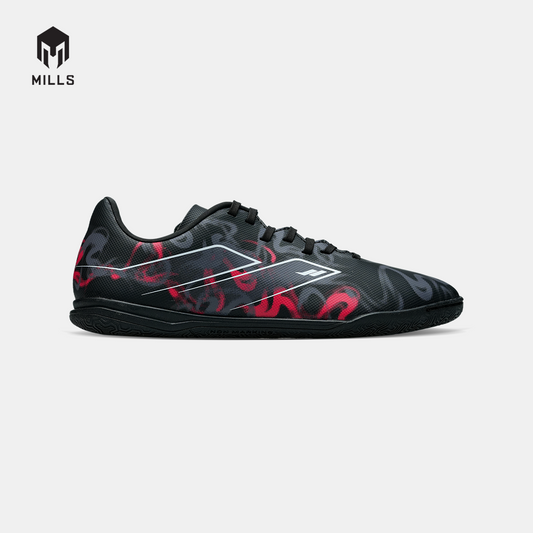 MILLS SEPATU FUTSAL AURA IN BLACK/RED/WHITE 9407702