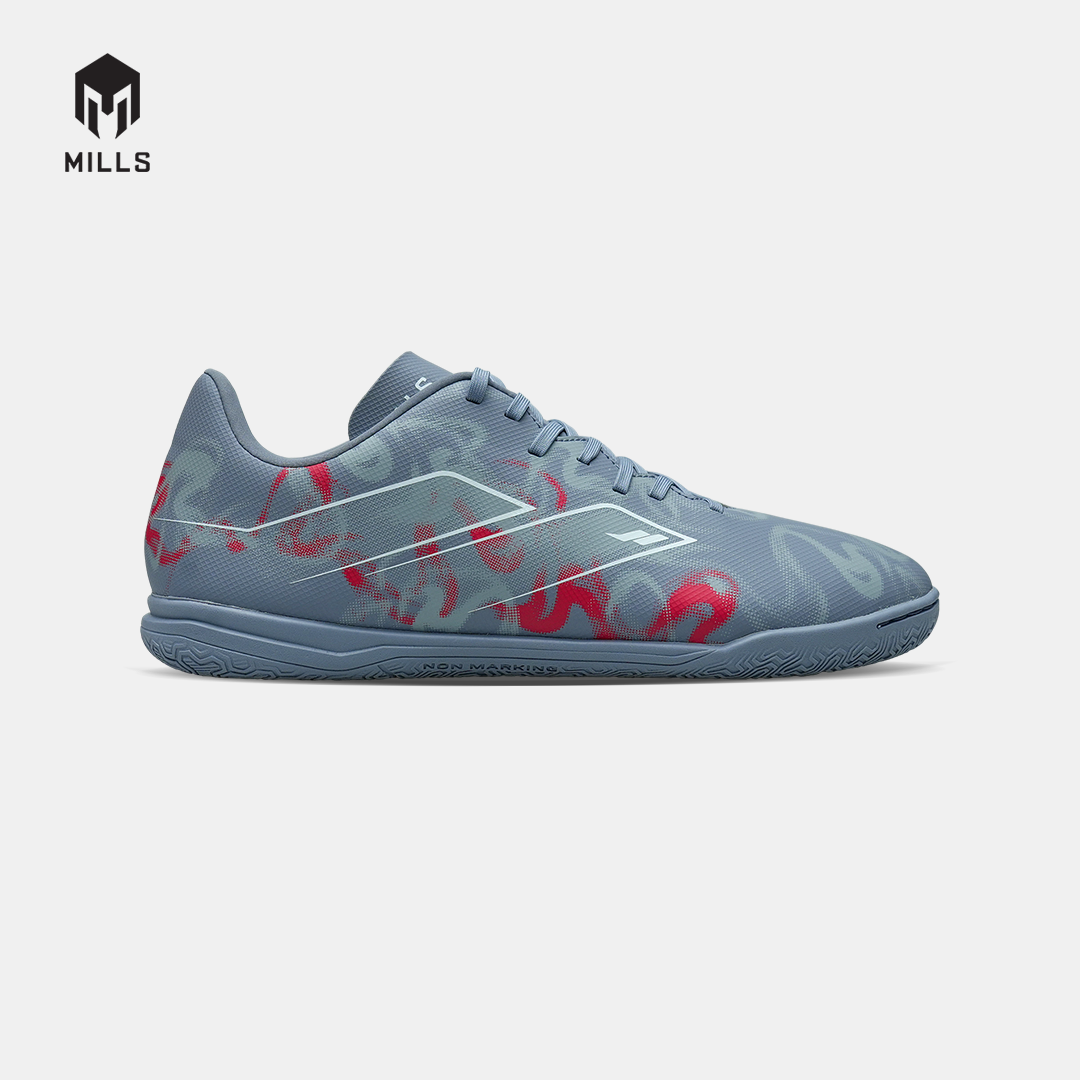 MILLS SEPATU FUTSAL AURA IN GREY/RED/WHITE 9407704