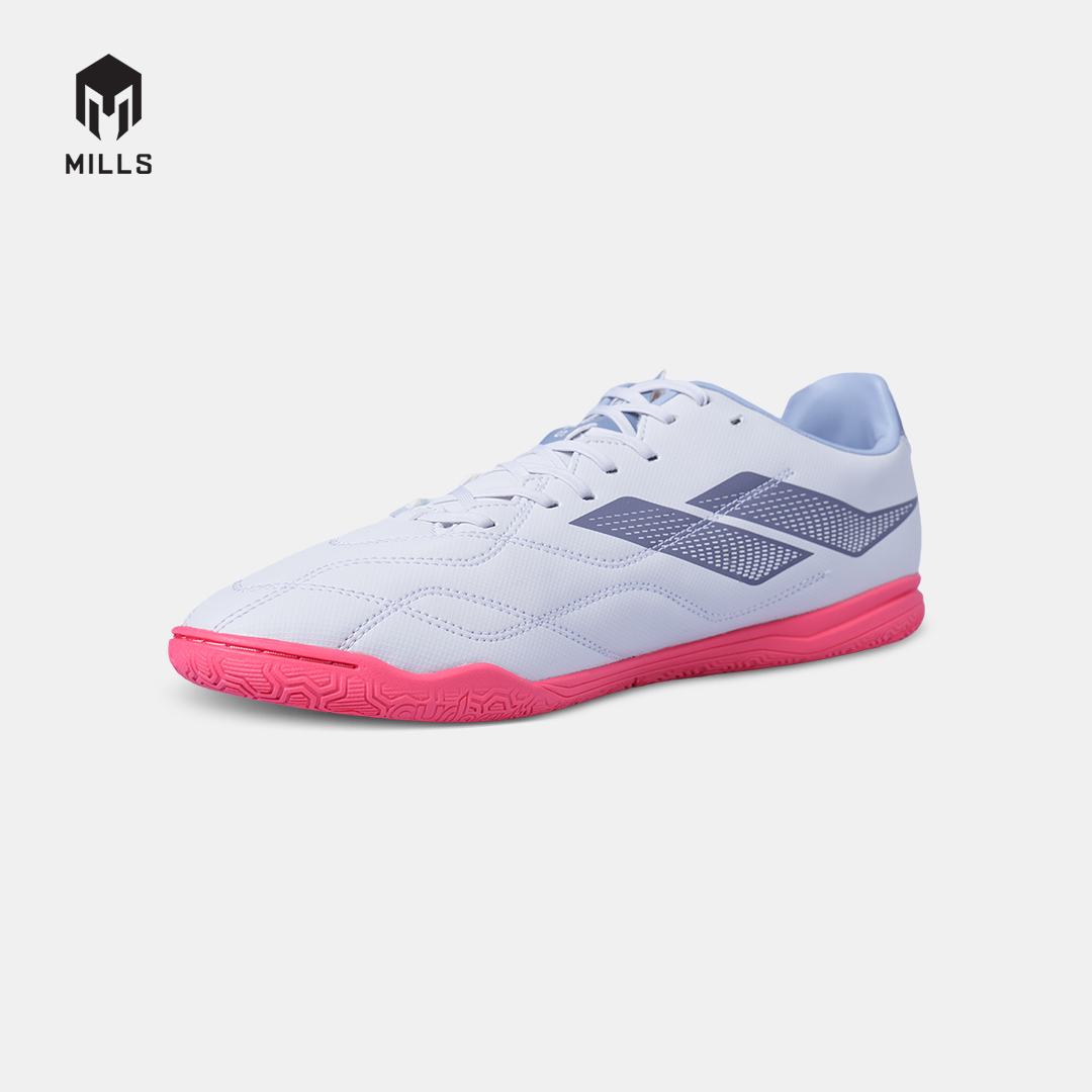 MILLS SEPATU FUTSAL ENZO IN COOL.GREY/CORAL.PINK 9405310