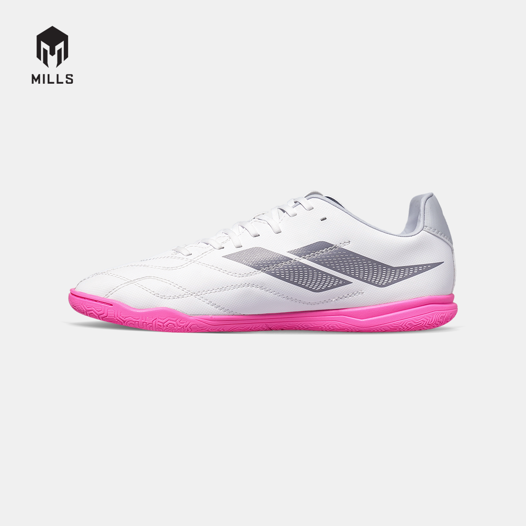 MILLS SEPATU FUTSAL ENZO IN WHITE/MAGENTA 9405306