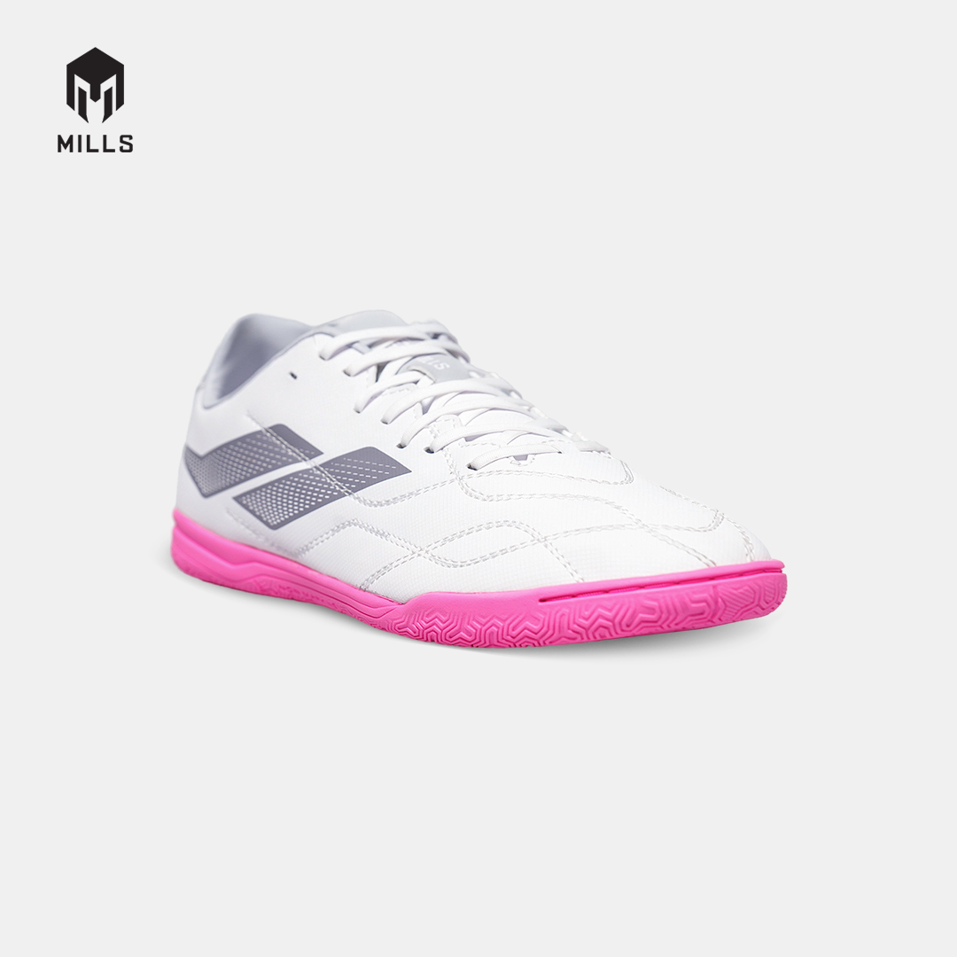 MILLS SEPATU FUTSAL ENZO IN WHITE/MAGENTA 9405306