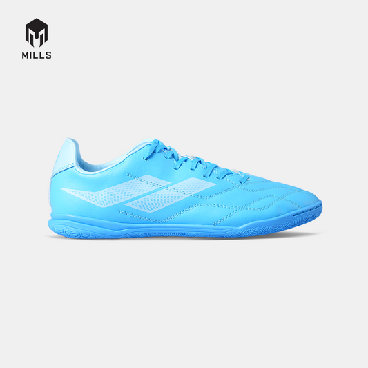 MILLS SEPATU FUTSAL ENZO IN WHITE/VIBRANT CYBER BLUE/AQUA BLUE 9405313